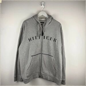 Tommy Hilfiger Light Gray Men's Zip-Up Sweater